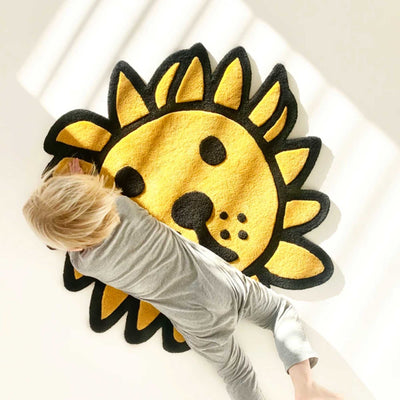 Maison Deux Miffy & friends rug 88x90 cm, Lion