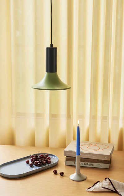 Hubsch Luminary pendant, burgundy/blue