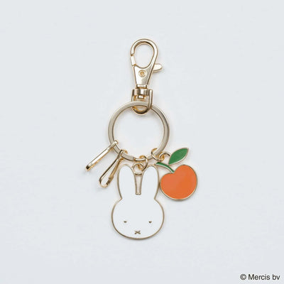 Bruna Miffy Face&Motif key charm, apple