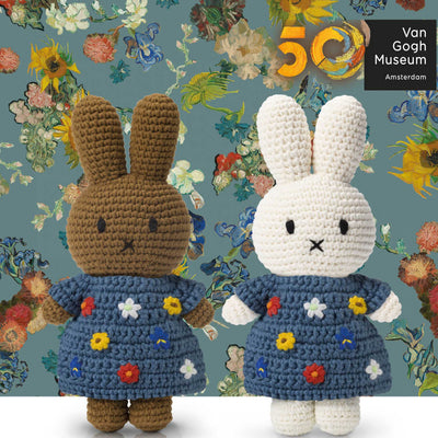 Just Dutch Miffy & Boris crochet, Van Gogh Museum's 50 Anniversary Edition