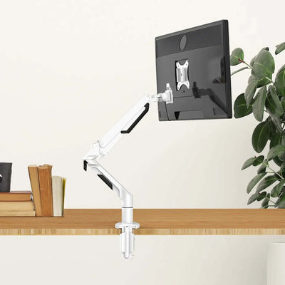 FlexiSpot MA8 single gas spring monitor arm, white