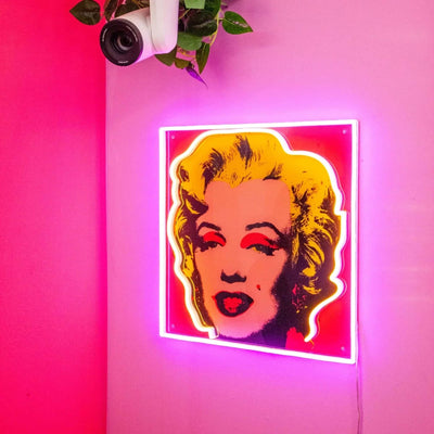 Yellowpop Andy Warhol Marilyn Monroe Small Pink