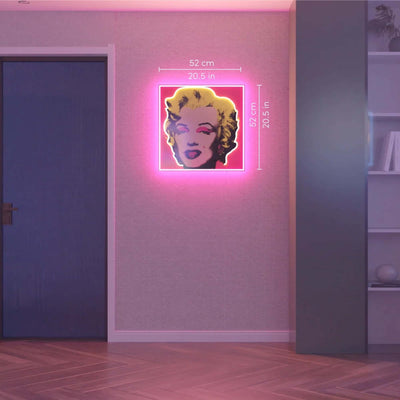 Yellowpop Andy Warhol Marilyn Monroe Small Pink