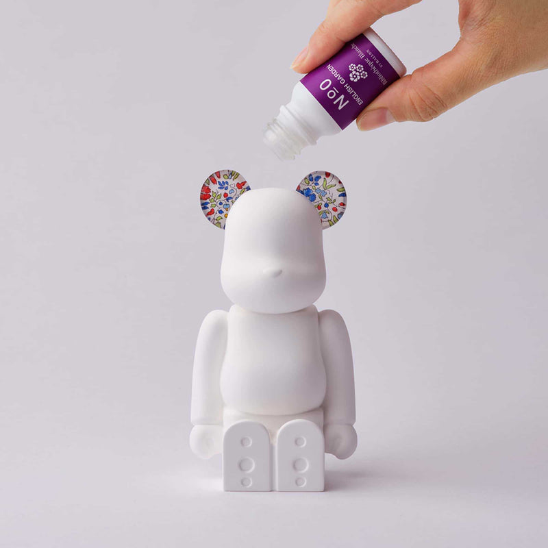 Medicom x Biblioteque Blanche Be@rbrick aroma ornament #0 Liberty Fabrics, Katie and Millie Multi Color