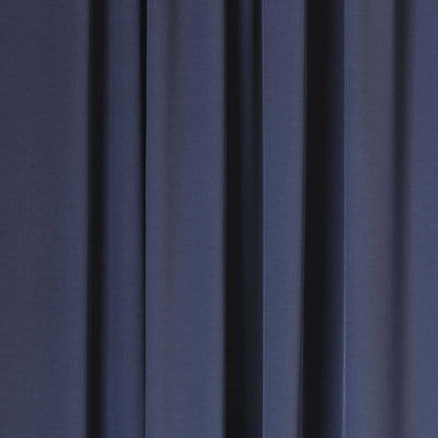 Umbra Twilight Blackout Curtain 63" Set of 2 (132wxh160cm), Navy