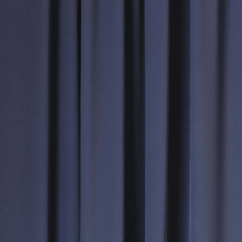 Umbra Twilight Blackout Curtain 63" Set of 2 (132wxh160cm), Navy