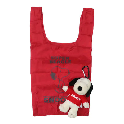 Snoopy Plush eco bag, red