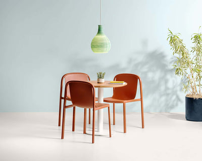 Blu Dot Decade chair, tomato