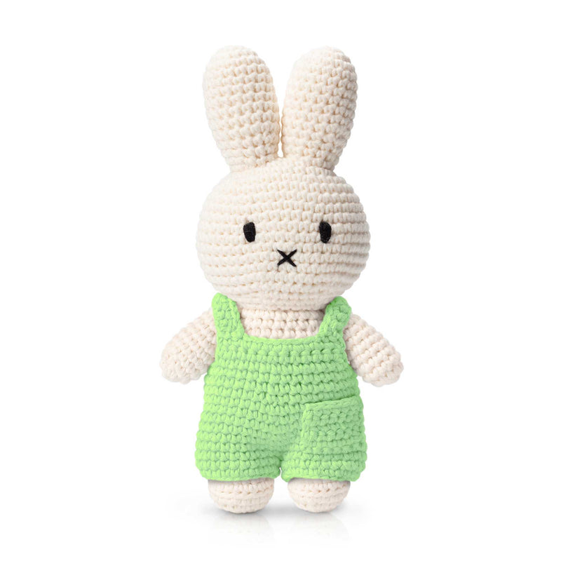 Just Dutch Miffy crochet, Pistache Overall
