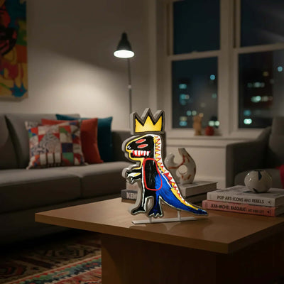 Yellowpop PopBox Pez by Jean Michel Basquiat