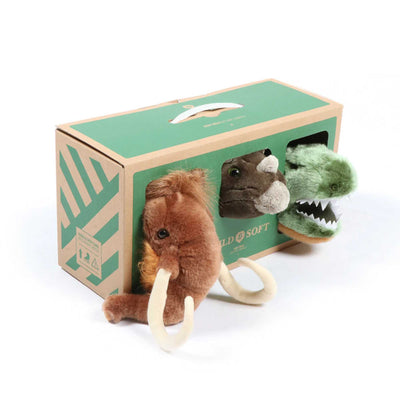 Wild&Soft Mini Heads wall decor, prehistoric box