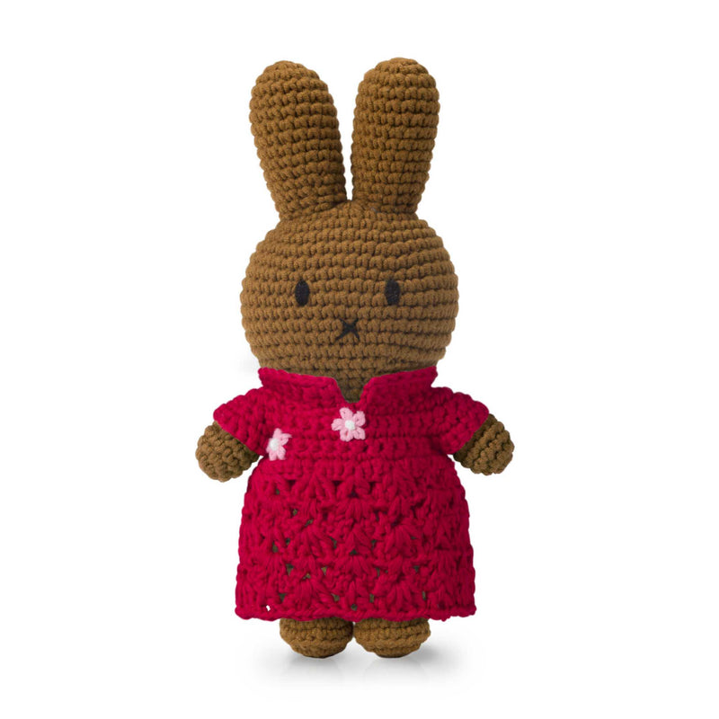 Just Dutch Melanie crochet, Qipao Red Dress