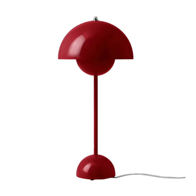 &Tradition Flowerpot VP3 table lamp, vermilion red