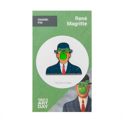 Today is Art Day The Son of Man Pin