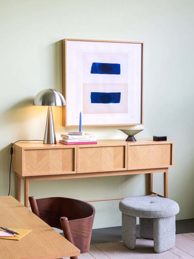 Hubsch Rocco Pouffe, light green