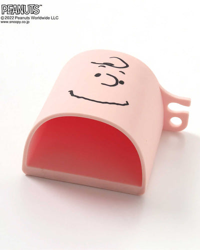 Peanuts gargling cup with toothbrush holder, charile