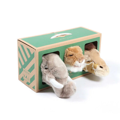 Wild&Soft Mini Heads wall decor, safari box