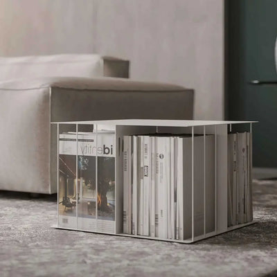 Kriptonite Krossing Rotante Magazine Shelf, Sand Dunes