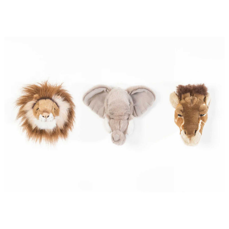 Wild&Soft Mini Heads wall decor, safari box