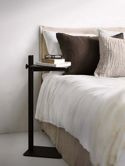 String Museum sidetable, dark brown