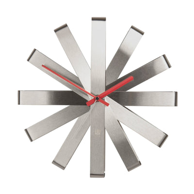 Umbra Ribbon wall clock ø30, steel