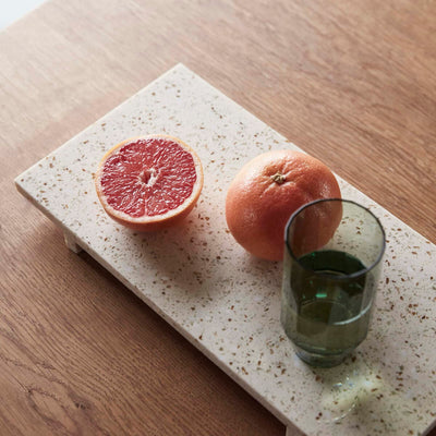 Hubsch Terrazzo stone tray