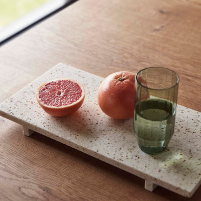 Hubsch Terrazzo stone tray