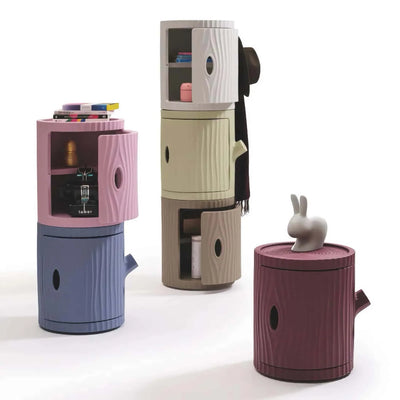 Qeeboo Tronco storage unit, blue