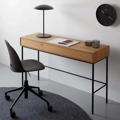 Braun BC17 wall clock, black