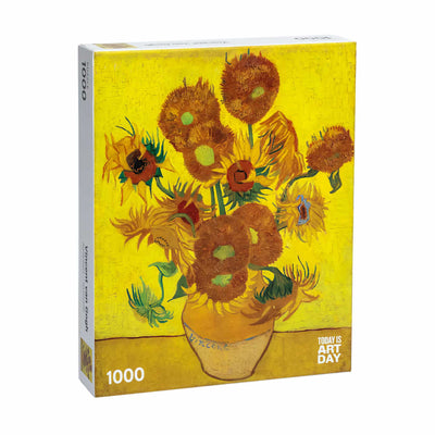 Today is Art Day Sunflowers Van Gogh Puzzle (1,000pcs)