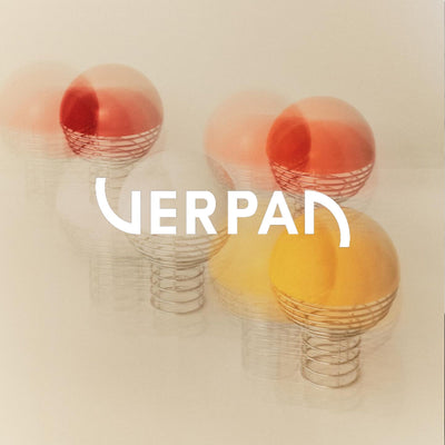 Verpan Pantop Portable rechargeable lamp, vivid orange