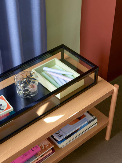 Hubsch View display box large, black