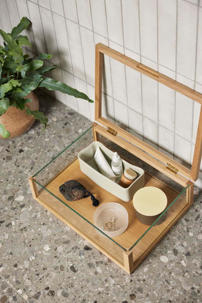 Hübsch View Display Box Small Natural