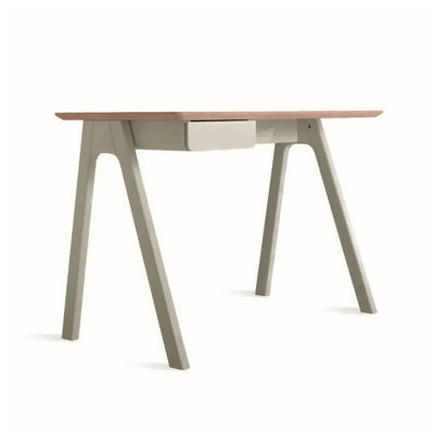 Blu Dot Stash Desk, Walnut/Grey