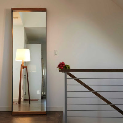 Blu Dot Mirror Mirror, walnut