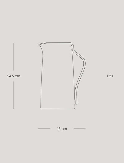 Stelton Emma vacuum jug, coffee 1.2L