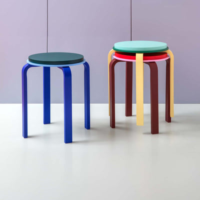 Remember 'Max' stool, red