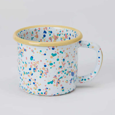 Kapka Enamel Wonder Wheel Mug, Yellow