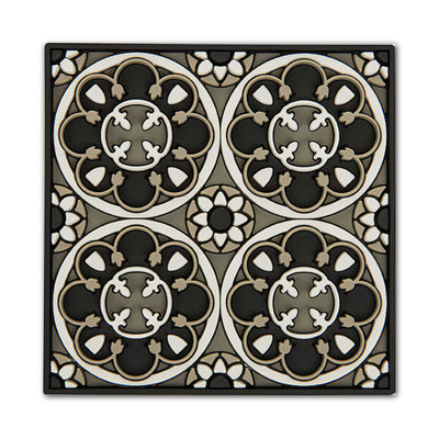 Images d'Orient Silicone Coaster, sejjadeh rosace (9x9 cm)