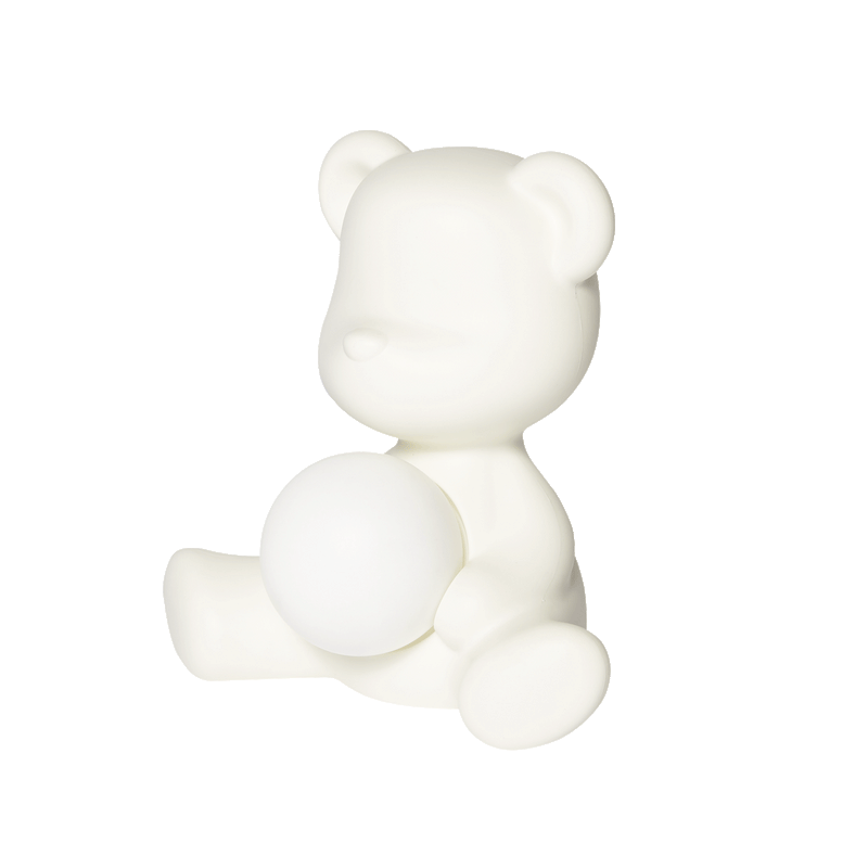 Qeeboo Teddy Girl rechargeable lamp, White