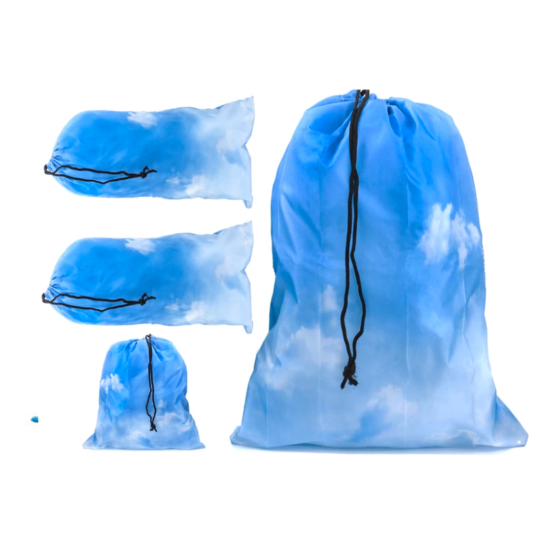 Kikkerland Travel Laundry Bag Set of 4