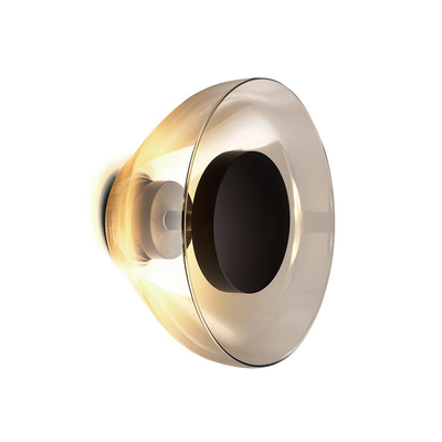 dis Marset Aura wall lamp, smoked