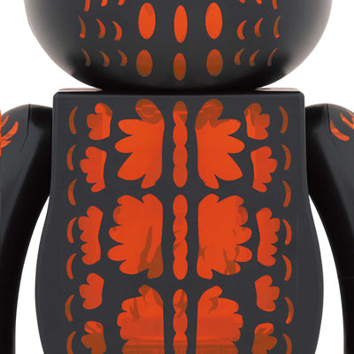 BE@RBRICK Godzilla from Godzilla vs Destoroyah (Meltdown: Clear orange ver.) 1000%