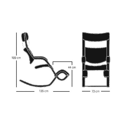 Varier Gravity™ balans® Reclining Chair , Black