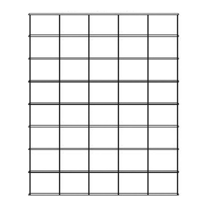 Kriptonite Krossing wall shelf 166x200cm, matt black