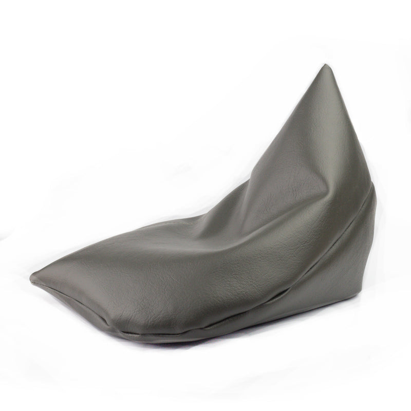 Homeless Leatherex Bean Bag Large, Grey