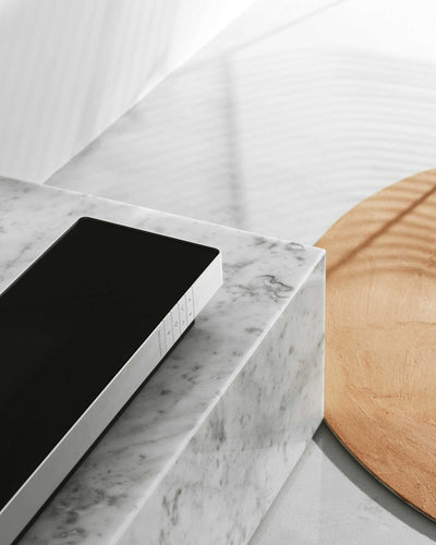 Bang & Olufsen Beosound Stage Powerful Dolby Atmos Soundbar, silver/black