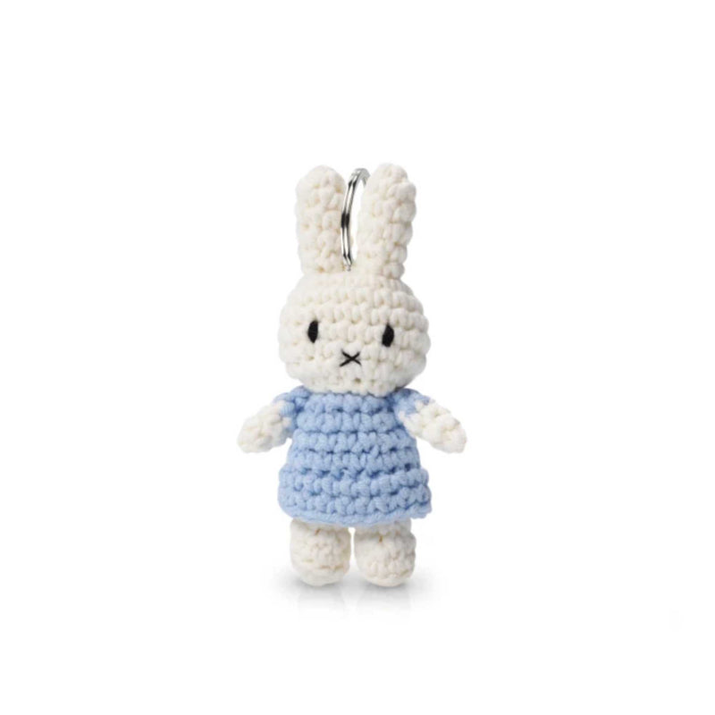Just Dutch Miffy Keychain, Pastel Blue Dress