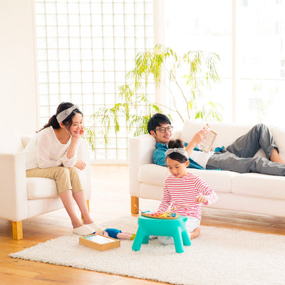 Hasegawa Purill step stool, mint blue