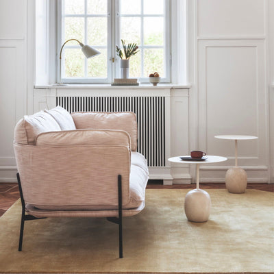 &Tradition Lato LN9 side table, ivory white/crema diva marble